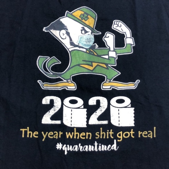 Fighting Irish t-shirt sz2XL - Picture 2 of 3